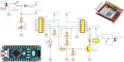 SMS controlled relay on SIM800L and Arduino Nano module