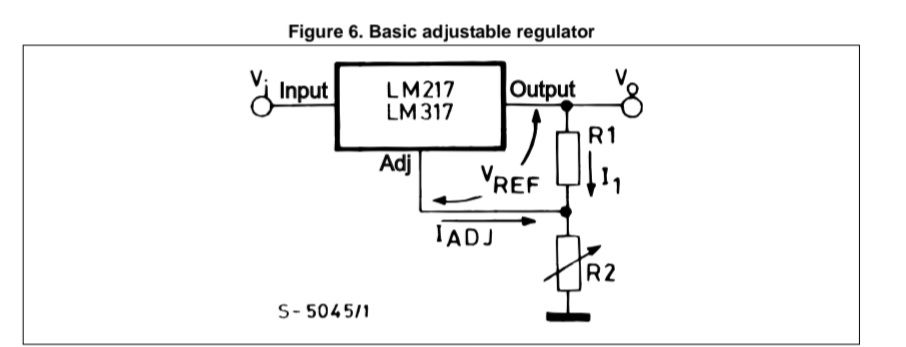 Jak dobrać rezystor R1 do układu z LM317 przy potencjometrze 10 kΩ i 30 V?