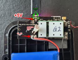 Podłączenie zasilania do trackera GPS SinoTrack ST-905 bez microUSB w kosiarki Landroid