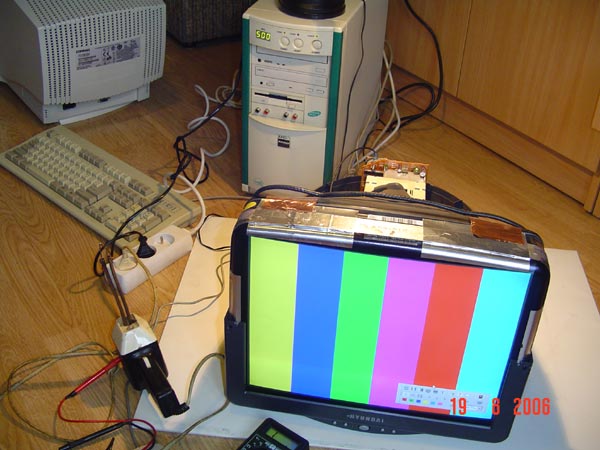 Brak OSD na ekranie monitora Image Quest Q790 (juz działa)