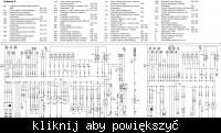 schemat instalacji elektrycznej VECTRA B 1.7 TD - ISUZU