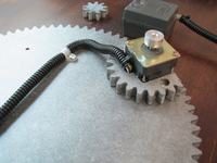 Zegar z kołami zębatymi na PIC16F628A