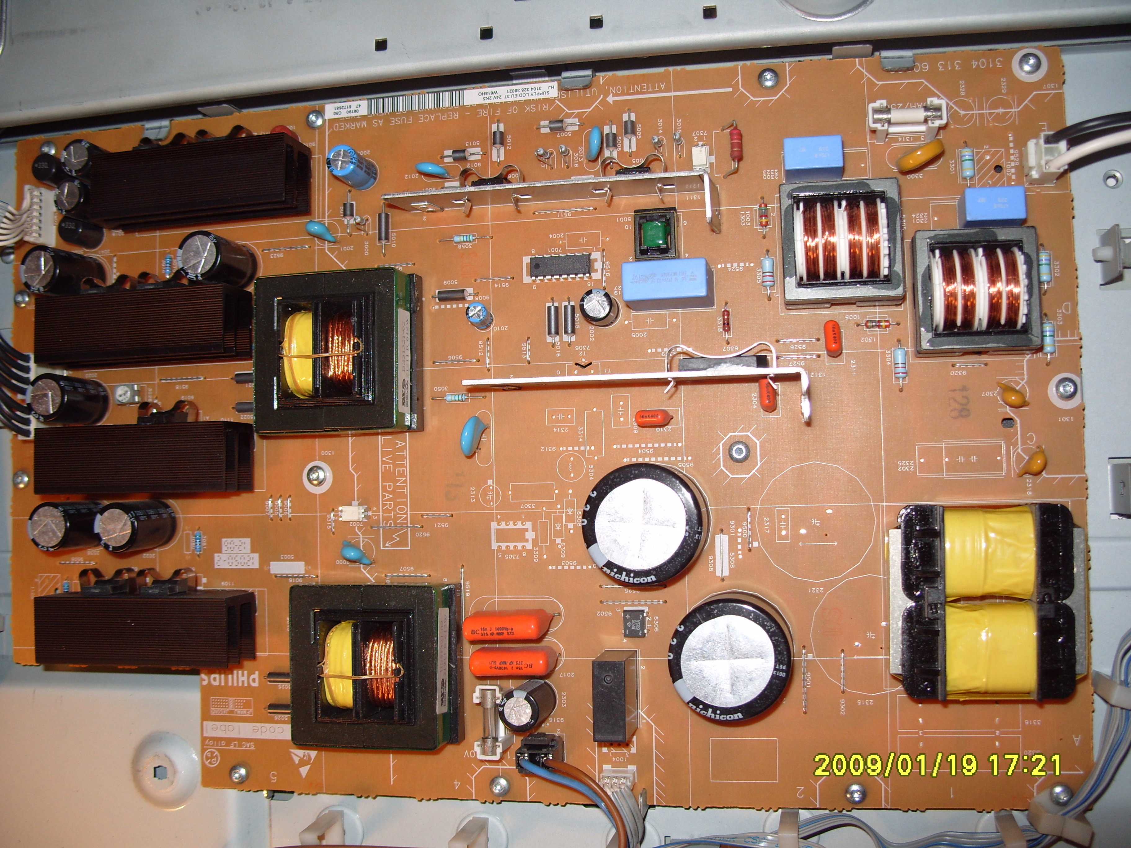 Philips LC370wx1-sl04 Nie działa - elektroda.pl