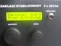 Zasilacz stabilizowany 2x35V/3A by byzio Zasilacz stabilizowany 2x35V/3A by byzio