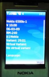Nokia 6500s aktualizacja softu a problemy z javą
