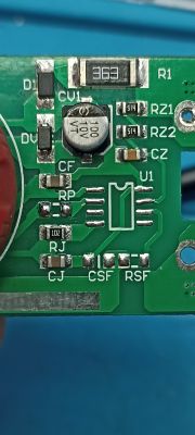 Parkside PHKS1350E4 circular saw: Identify 8-pin IC on controller PCB (not U2008B)