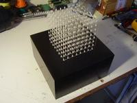 Kostka 8x8x8 LED Cube na STP16CP