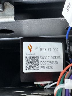 Fiat 500 2011, Android K2401 CAN Simple Soft RP5-FT-002 – ETM i błąd Proxi