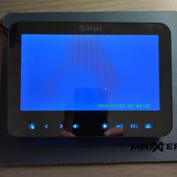 Schemat monitorka Wideodomofonu Blyss M2733DJM - brak zasilania i podświetlenia