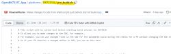 pre_build.sh File in OpenBK7231T_App Repository Screenshot of pre_build.sh file in GitHub repository