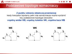 Wzmacniacz tranzystorowy w układzie wspólnego kolektora - pytanie