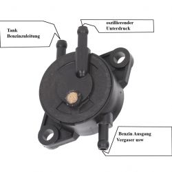 Schemat pompki paliwa - poszukiwany model na załączonym zdjęciu