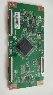 Zielona płyta T-Con DCBDM-P280C_02 do telewizora z elementami elektronicznymi.