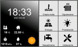 Universal ESP/Raspberry display for the smart home