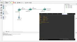 Projekt sieci w GNS3 brak komunikacji stacji roboczej z resztą sieci. Projekt sieci w GNS3 brak komunikacji stacji roboczej z resztą sieci.
