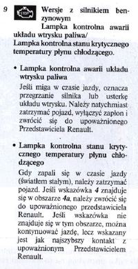 Renault Clio 2 1.2 16v - błąd df025, brak iskry, obroty 0, kontrolka STOP