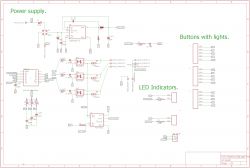 Electrical schematic for an irrigation controller with ESP8266.
