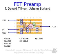 Przedwzmacniacz gitarowy w kablu