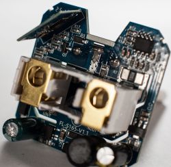 What is wrong with pin 8 on LN822HKI, when trying to use it as rel_n?