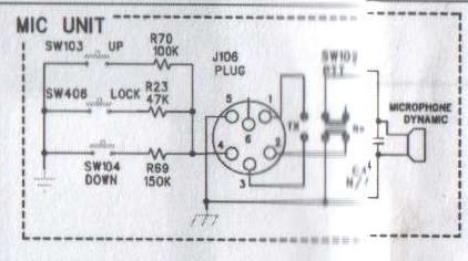 intek m550 power - cb-radio intek m550power podłączenie pinów w mikrofonie