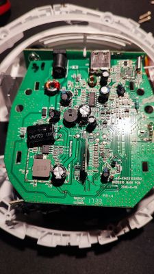 Lampa-budzik PHILIPS HF3531 - nie działa, grzeje się elektronika