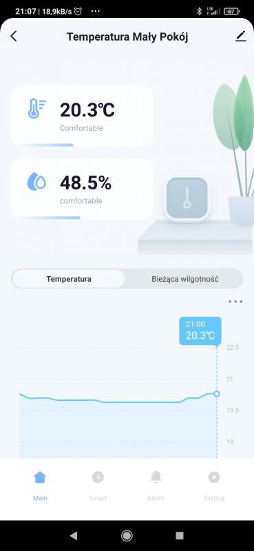 [ESP8285] Dwuczęściowy włącznik smart z WiFi i RF433 B-line BL-1100522