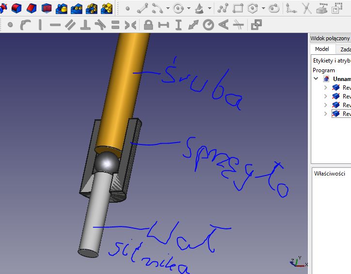 Gdzie kupić twardy wałek 8mm i łożyska do Anet A8? Uszkodzenie po użyciu kombinerek