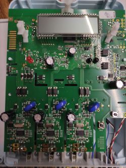 Wnętrze elektronicznego licznika energii elektrycznej 12EA5rn/1 PAFAL