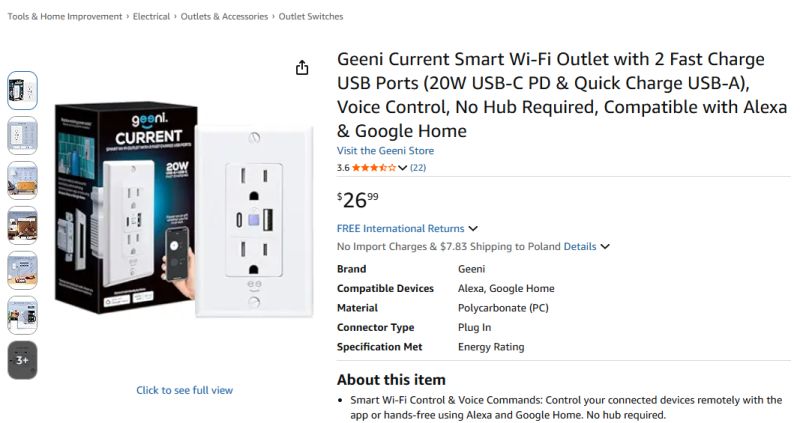Flashing Geeni Current + Charge with OpenBK on WB2S Module