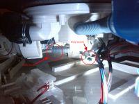 Electrolux ESF75511LX - wyciek brudnej wody z wężyków podczas wypompowywania
