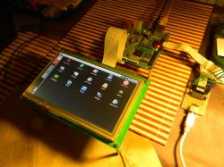 [Sprzedam]Zestaw deweloperski OMAP3530 + LCD 7 cali