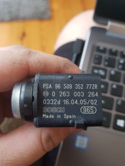 Dobór zamienników czujników parkowania do Peugeot 407 SW 2005 [PSA 96 509 352 77ZR]