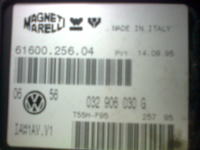 VW Golf 3 1.6 1995 - Różnice w opisach kostki komputera MM i Bosch