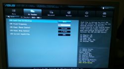 Intel i5-3570K nie podkręca się - ustawienia UEFI na ASUS P8Z77-V LX2