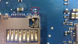 ODTWARZACZ SONY NW-A55L. Prośba o identyfikację elementów lub boardview