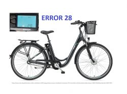 Naprawa błędu ERROR 28 w rowerze elektrycznym Telefunken