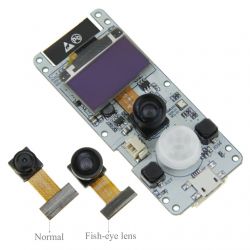 TTGO T-Camera - płytka prototypowa z ESP32, kamerą 2Mpix i czujnikiem PIR