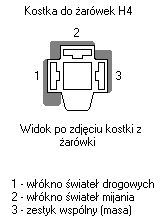 Clio 2 99r - lewe światło mijania świeci słabo, mostkowanie kabli