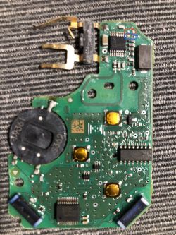 Karta hands free, Renault Scenic II, 2006, po lifcie.