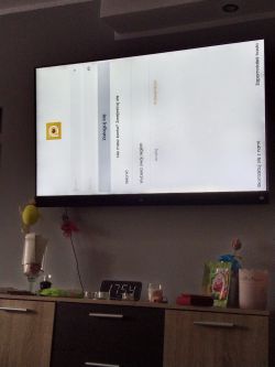 Obrót obrazu o 90 stopni kamera + telewizor z androidem