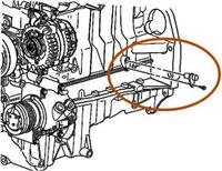 seat leon 1.9 130km - czujnik obrotu wału korbowego