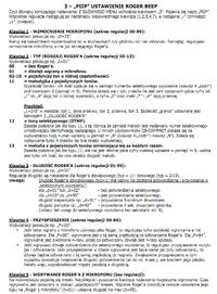 Mikrofon CB-Compact wgrywanie rogera beepa