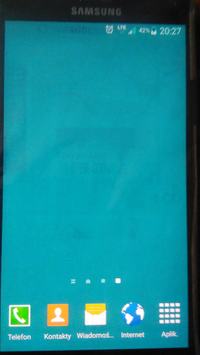 LG G4 Stylus Display - glow from previous activities remains - icons etc.
