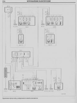 Peugeot 206 1,9 D 2001 rok - Potrzebny schemat elektryczny silnika