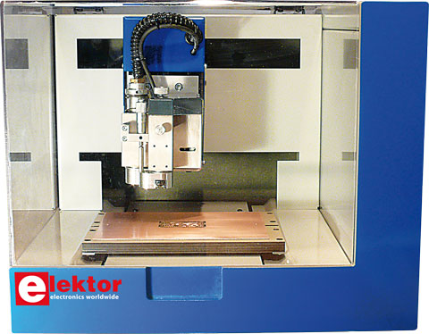 Urządzenie Elektor PCB Prototyper.