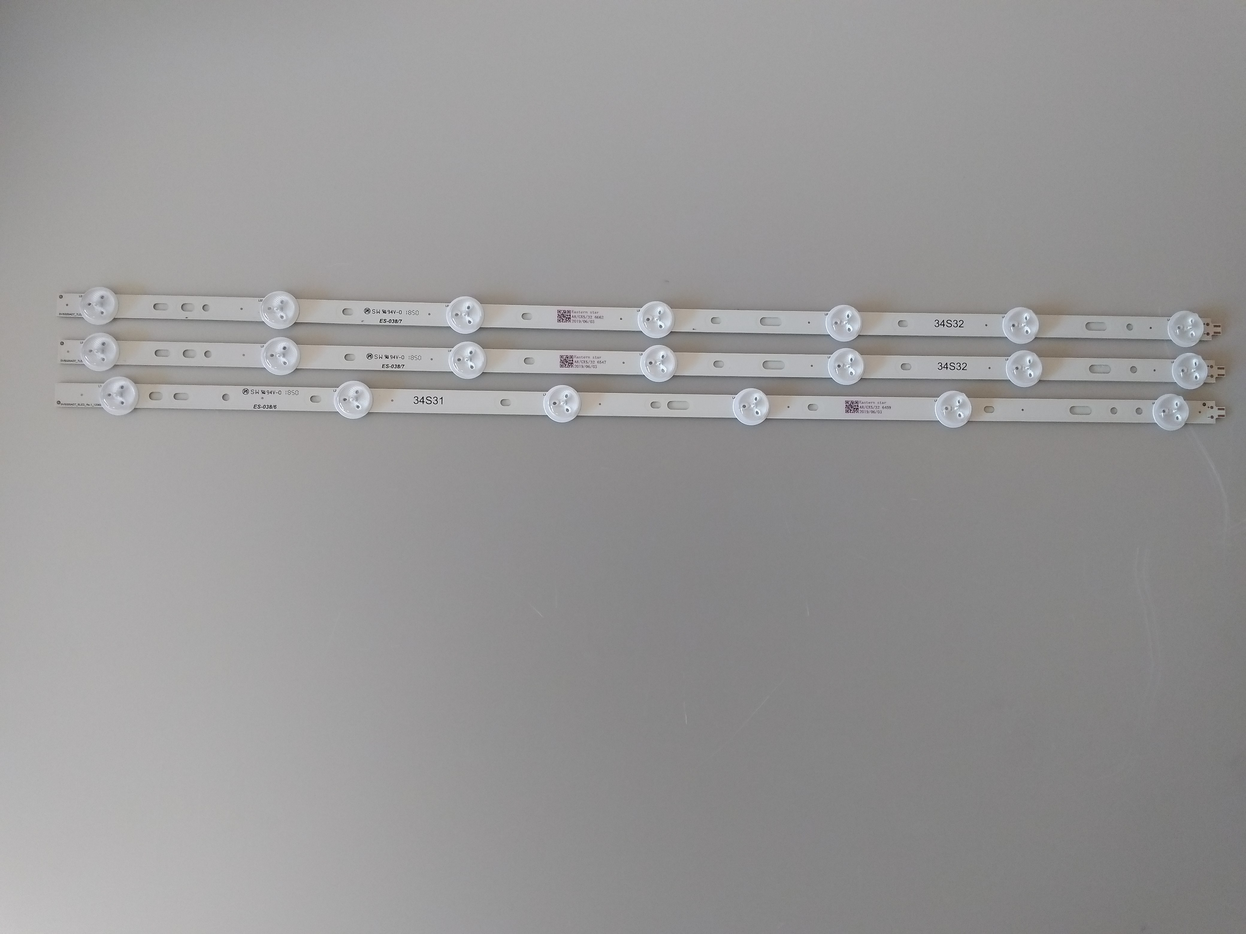 SET COMPLETO STRISCE Retroilluminazione LED Per Sharp LC-48CFF6002E TV - Foto 4