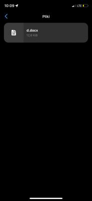 Niewidoczne zdjęcia w galerii Messenger na iPhone 11 Pro