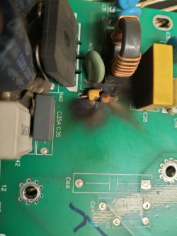 Growatt SPF5000ES MPPT Board V2.03 – wartość rezystora ze zdjęcia uszkodzonej płyty