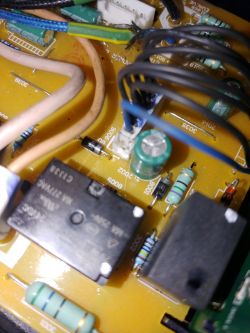 Philips GC9240 - Identyfikacja elementu na płytce sterującej