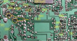 Uniden Pro 520 XL - Naprawa odbioru, wymiana filtra 50HT, szumy